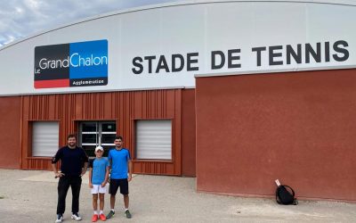 Andréa rejoint le Tennis Club de Chalon-sur-Saône