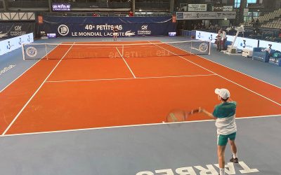 Andréa au tournoi des « LES PETITS AS »  à Tarbes