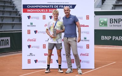 Andrea sacré champion de France 15/16 ans : une semaine de rêve à Roland Garros