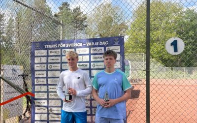Andrea Baudel remporte son premier titre J100 à Värnamo